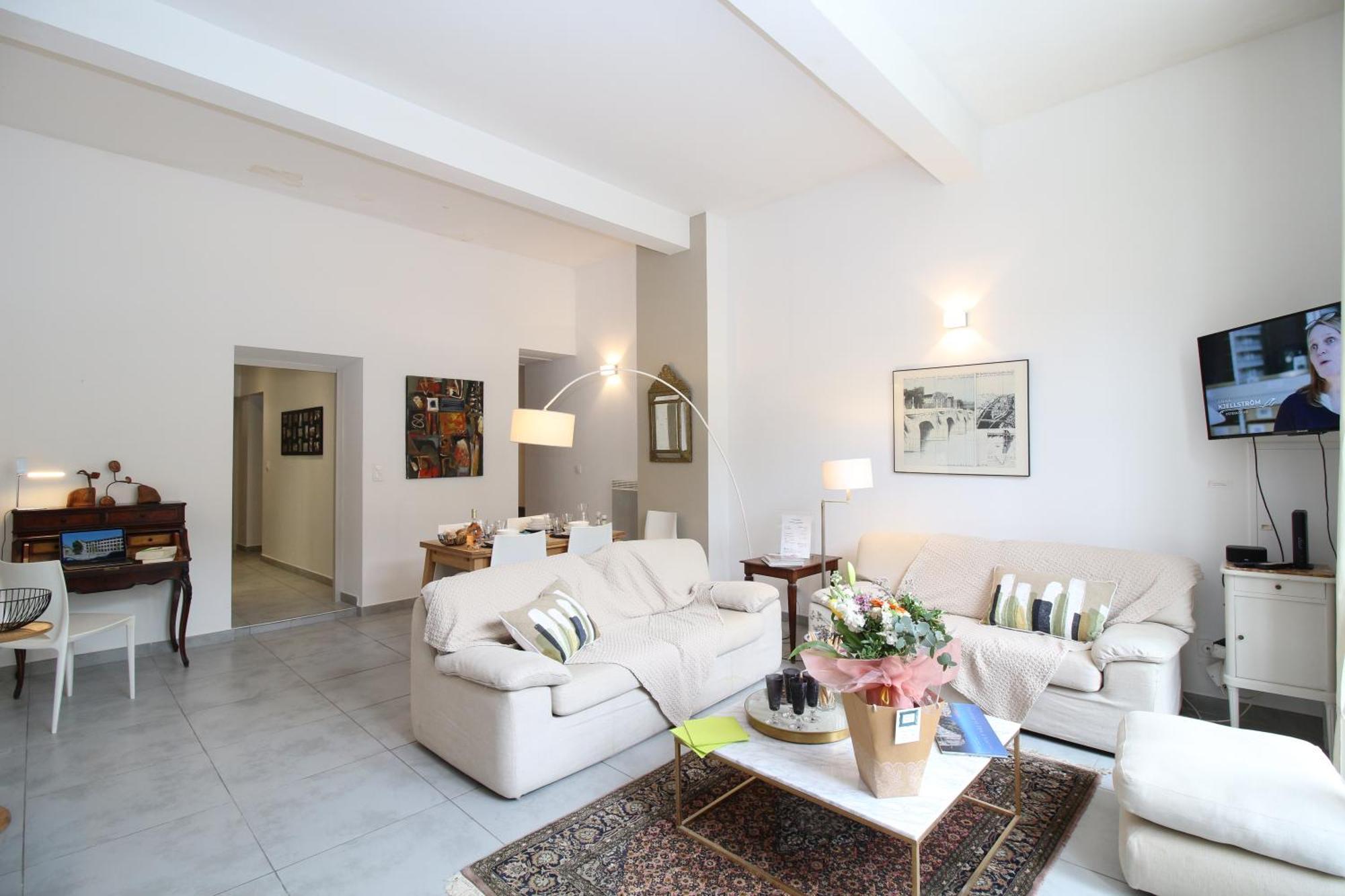 T3 Appartement Hypercentre Proche Commerce- Parking - 2 Chambres Wifi Gratuit Авиньон Экстерьер фото
